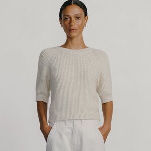 Ozma Alpaca Cotton Knit Pullover Sweater